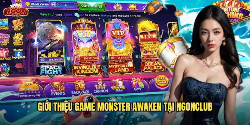 Giới thiệu game Monster Awaken tại ngonclub